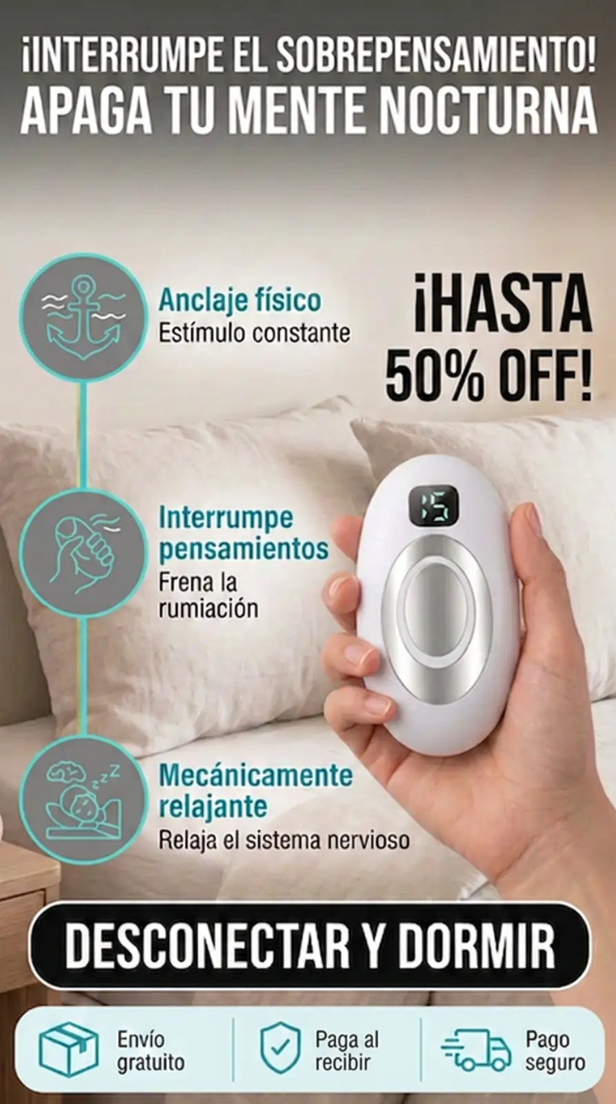Huevito Masajeador Antiestrés