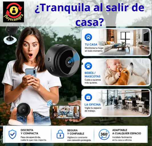 Mini Cámara Espía de Seguridad